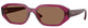 Transp Burgundy - Dark Brown