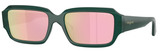 Opal Green - Grey Mirror Yellow Rose