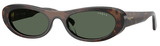 Milky Brown Havana - Dark Green