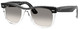 Black On Transp - Clear Grad Grey