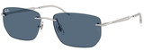 Silver - Dark Blue