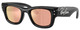 Black - Dk Brown Mirr Rose Gold