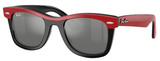 Red - Black - Grey Mirr Silver Grad
