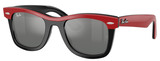 Red - Black - Grey Mirr Silver Grad
