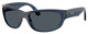 Transparent Blue - Dark Grey