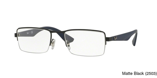My Rx Glasses Online resource - Ray Ban RX6331.. Semi Rimless / Half ...