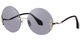 Silver With Clear Crystals With Grey Lens (35)