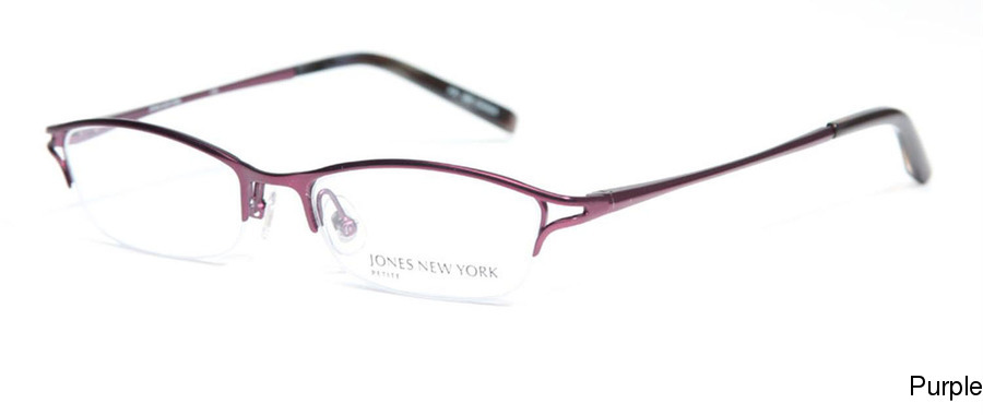 Buy Jones New York J129 Semi Rimless / Half Frame Prescription Eyeglasses