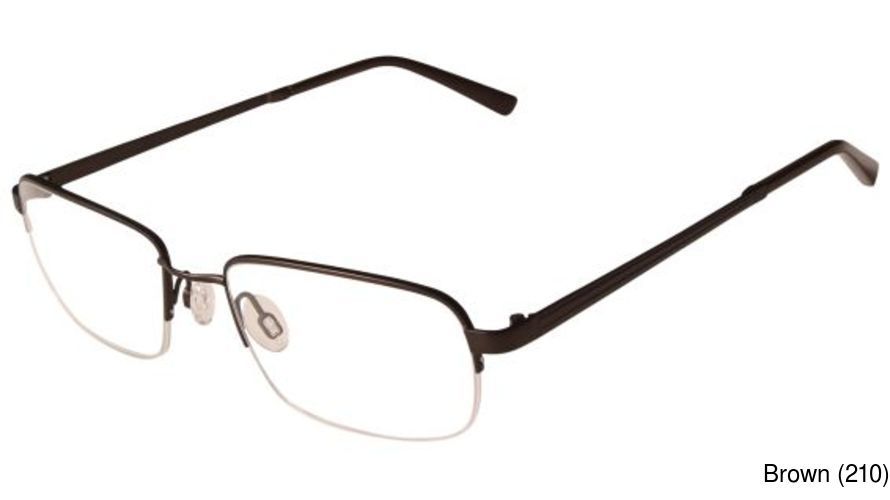 Buy Flexon Granville 600 Semi Rimless / Half Frame Prescription Eyeglasses