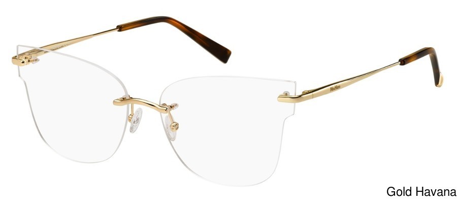 Buy Max Mara 1324 Rimless / Frameless Prescription Eyeglasses
