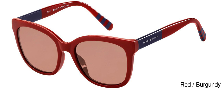 tommy hilfiger glasses red