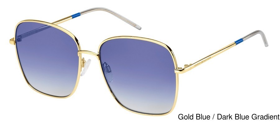 tommy hilfiger blue sunglasses