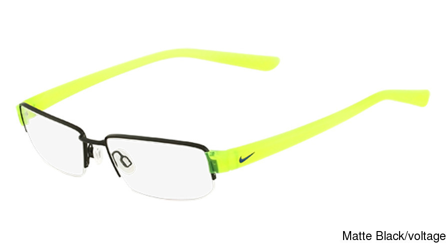 Buy Nike 8064 Semi Rimless / Half Frame Prescription Eyeglasses