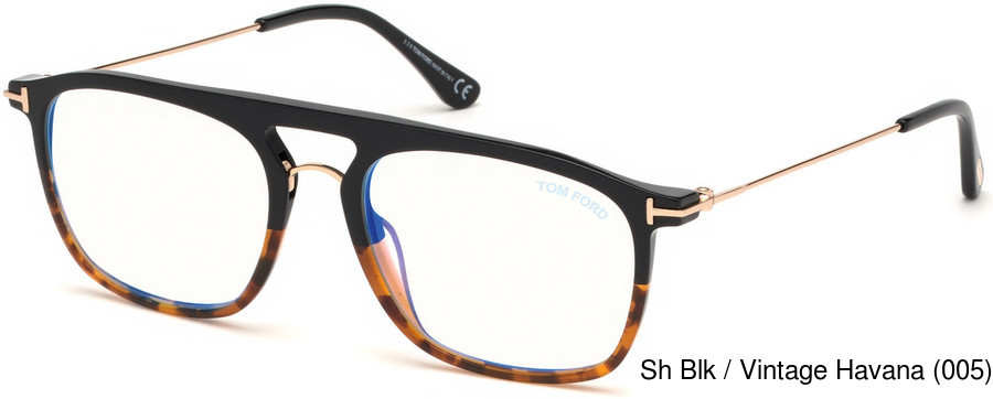 My Rx Glasses Online resource - Tom Ford FT5588-B Full Frame Eyeglasses