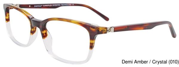 EasyClip EC407 With Magnetic Clip-On Lens Eyeglasses | FramesDirect.com