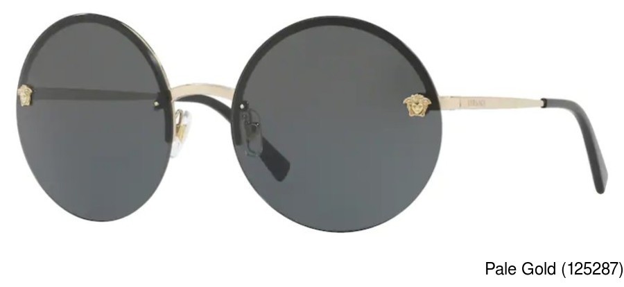 My Rx Glasses Online resource - Versace VE2176.. Semi Rimless / Half