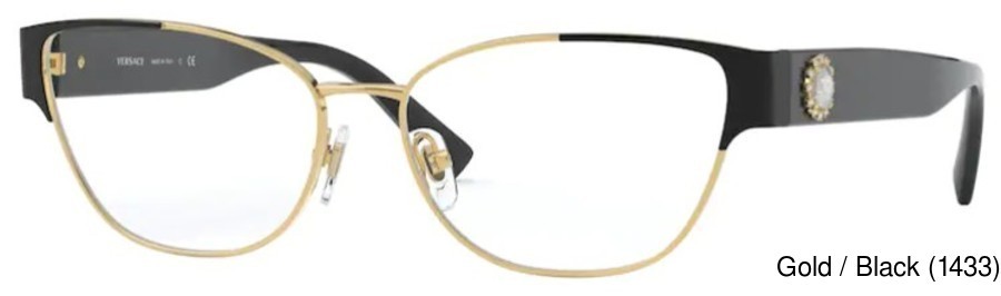 My Rx Glasses Online resource - Versace VE1267B.. Full Frame Eyeglasses