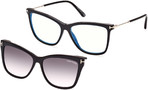 Tom Ford FT5824-B With Sun Clip