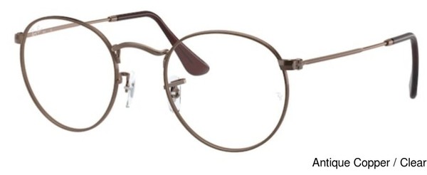 Ray-Ban Eyeglasses RX3447V ROUND METAL 3120