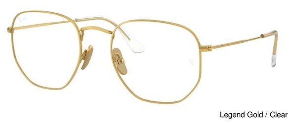 Ray-Ban Eyeglasses RX8148V HEXAGONAL 1225