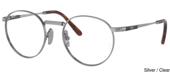Ray-Ban Eyeglasses RX8237V ROUND TITANIUM 1224