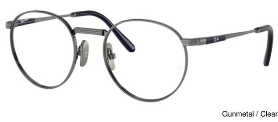 Ray-Ban Eyeglasses RX8237V ROUND TITANIUM 1238
