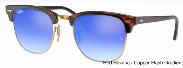 Ray Ban Sunglasses RB3016 CLUBMASTER 990/7O