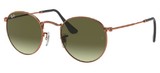 Ray-Ban Sunglasses RB3447 ROUND METAL 9002A6