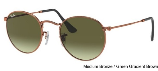 Ray-Ban Sunglasses RB3447 ROUND METAL 9002A6