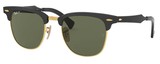 Ray-Ban Sunglasses RB3507 CLUBMASTER ALUMINUM 136/N5