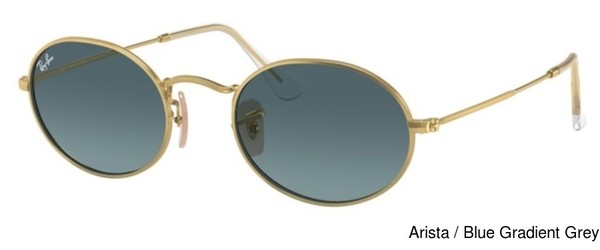 Ray-Ban Sunglasses RB3547 OVAL 001/3M