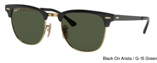 Ray Ban Sunglasses RB3716 CLUBMASTER METAL 187/58