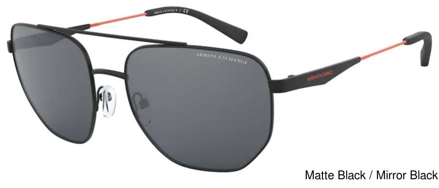 Armani Exchange Sunglasses AX2033S 60636G - Best Price and Available as  Prescription Sunglasses