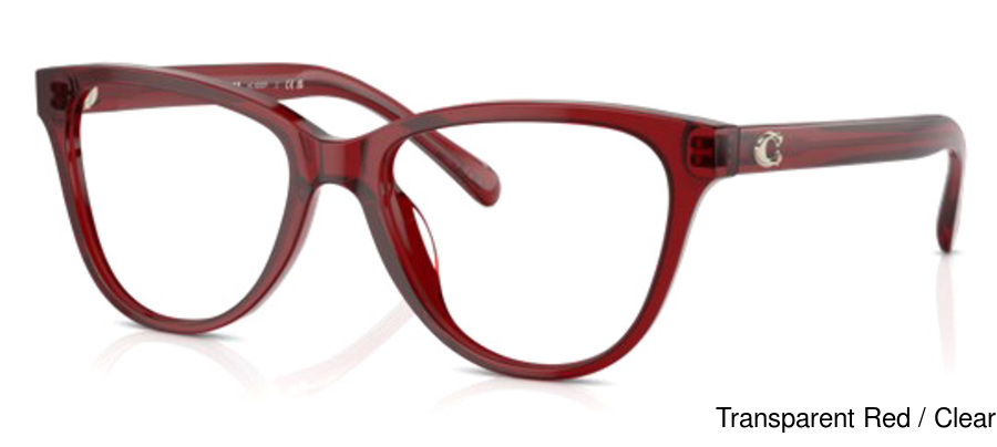 Coach red outlet glasses