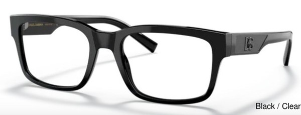 Dolce Gabbana Eyeglasses DG3352 501