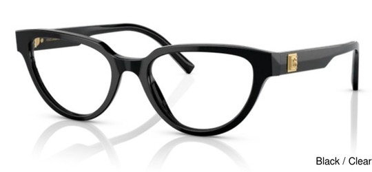 Dolce Gabbana Eyeglasses DG3358 501