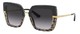Blk On Print Leo / Lt Gey Grad Blk