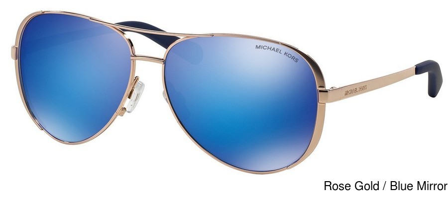 Michael Kors Chelsea 5004 1153V6 Silver Blue Silver Gradient Mirror  Sunglasses  ASA College Florida