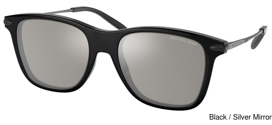 Michael Kors Byron Gunmetal Mirrored Rectangular Mens Sunglasses MK2159  37056G 55 725125380614  Sunglasses  Jomashop