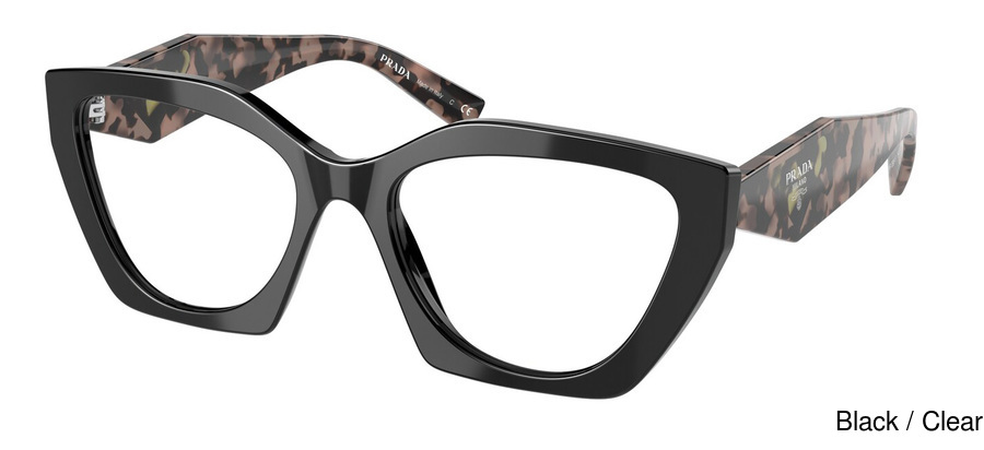 Prada Eyeglasses PR 09YVF 21B1O1 - Best Price and Available as Prescription  Eyeglasses