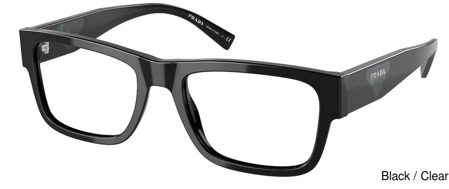 Prada Eyeglasses PR 15YVF 1AB1O1 - Best Price and Available as