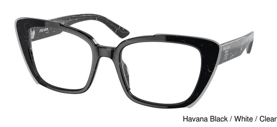 Prada Eyeglasses PR 01YV 09V1O1.