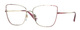 Red Gradient Pale Gold / Clear