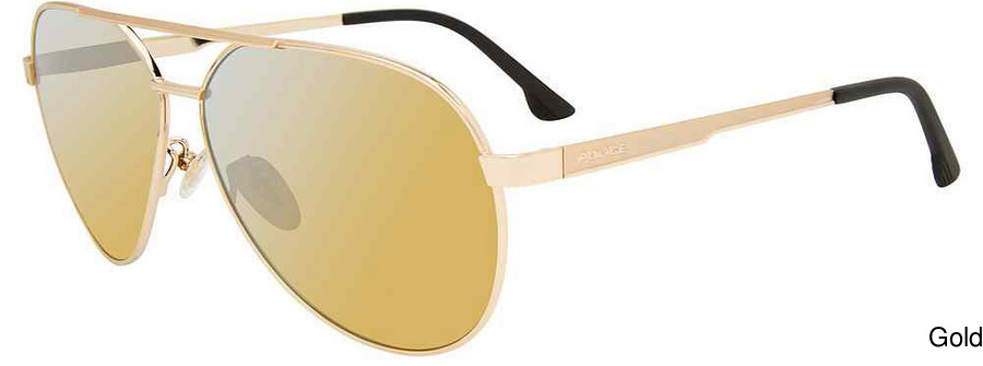 Police SPLAB37 Sunglasses - 300g Gold