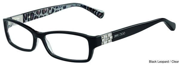 Jimmy choo discount black leopard glasses