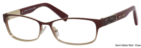 Jimmy Choo Eyeglasses JC124 0VUS.