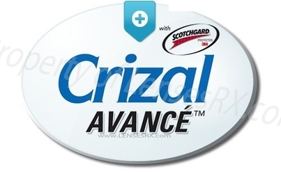 Crizal Avance w/ Scotchgard Anti-Reflective Lenses
