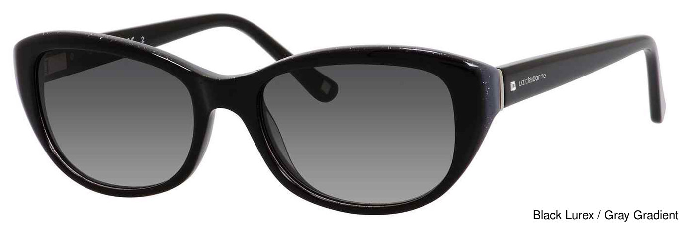 Liz Claiborne Eyeglasses L622 0003 Black Brown Rectangle Frame 52[]17 135mm  - Accessories