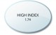 High-Index 1.74 prescription lenses