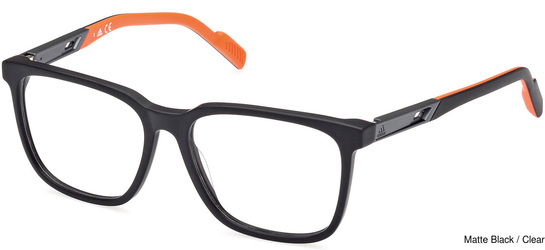 Adidas Sport Eyeglasses SP5038 002
